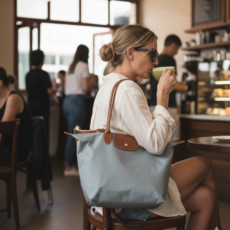 Grand Sac Le Pliage, Steel