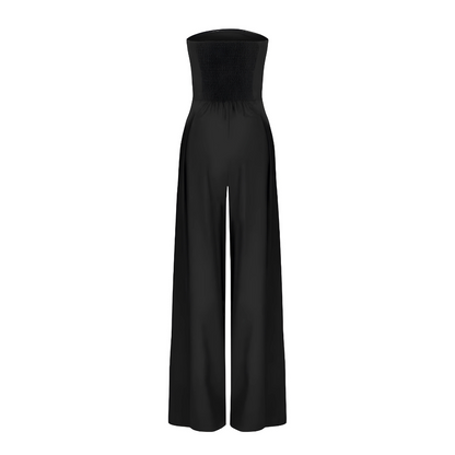 Ceria - Elegant Strapless Jumpsuit
