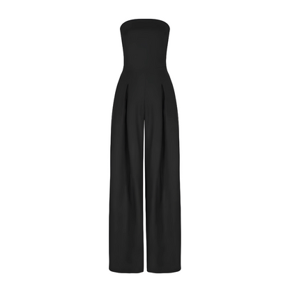 Ceria - Elegant Strapless Jumpsuit
