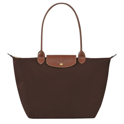 Large Le Pliage Bag, Ebony