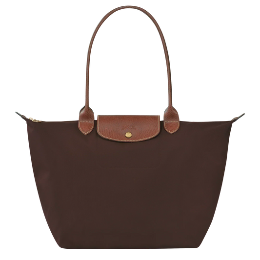 Large Le Pliage Bag, Ebony