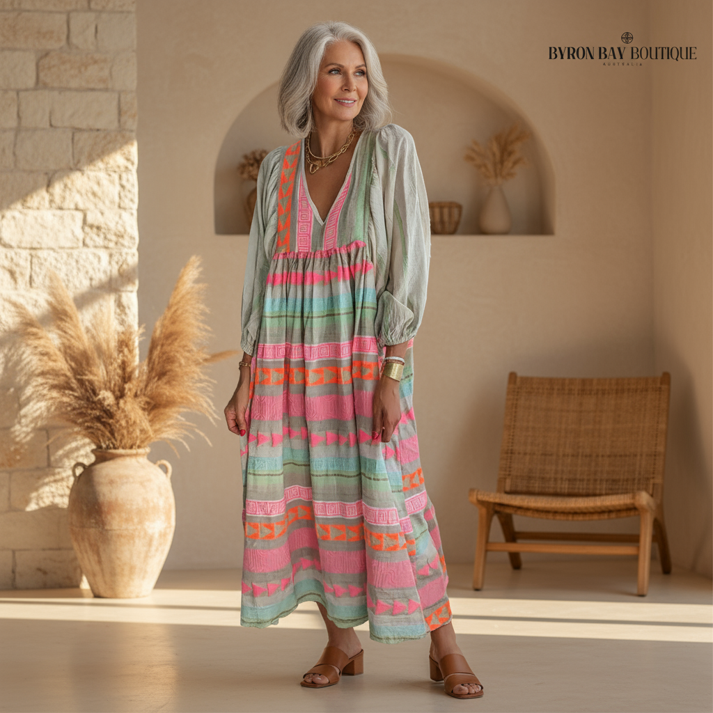 Jessenia - Comfortable Boho Dress